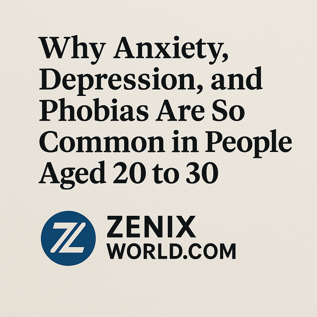 Why Anxiety, Depression, and Phobias Are So Common in People Aged 20 to 30
